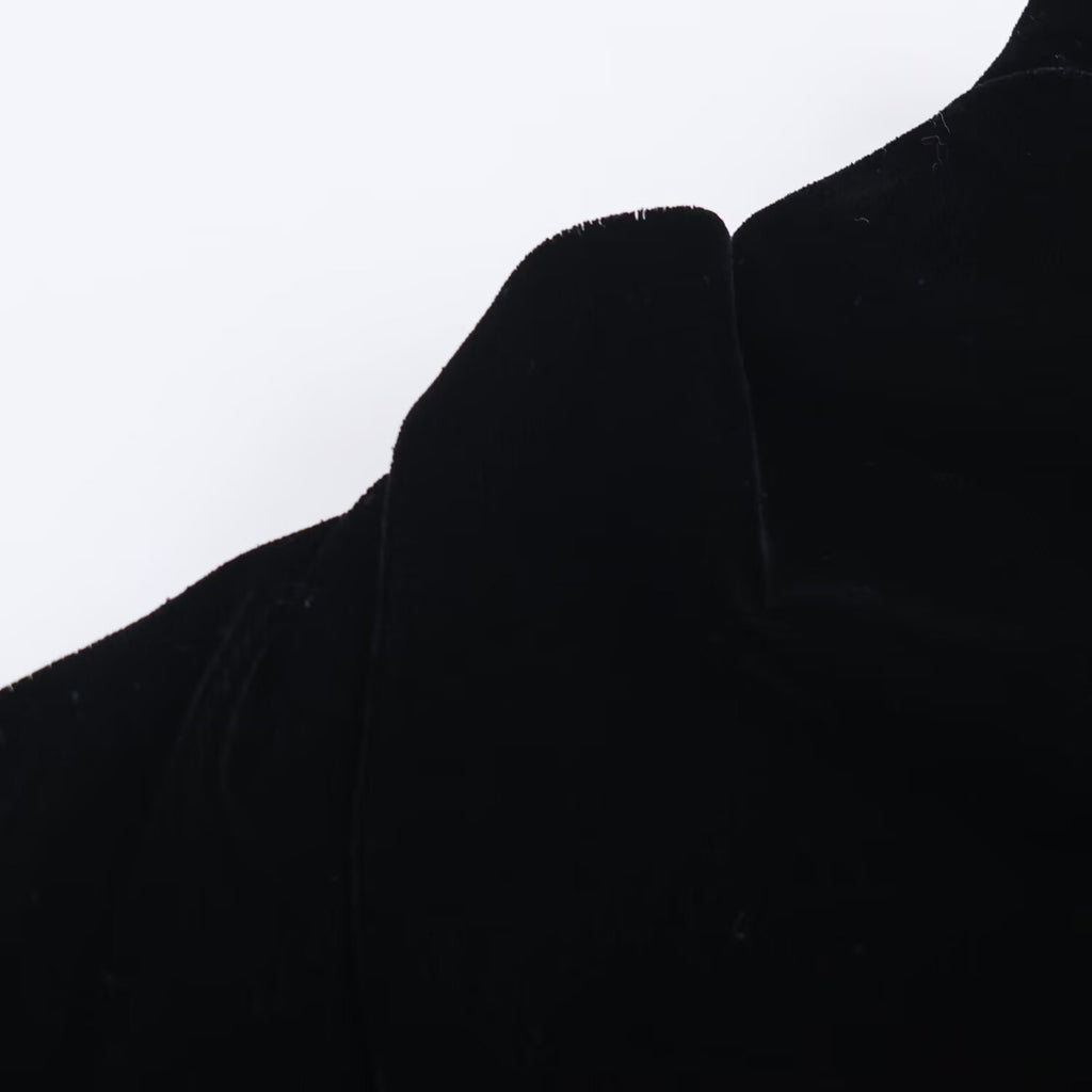 Solid color series velvet dress for women's wear