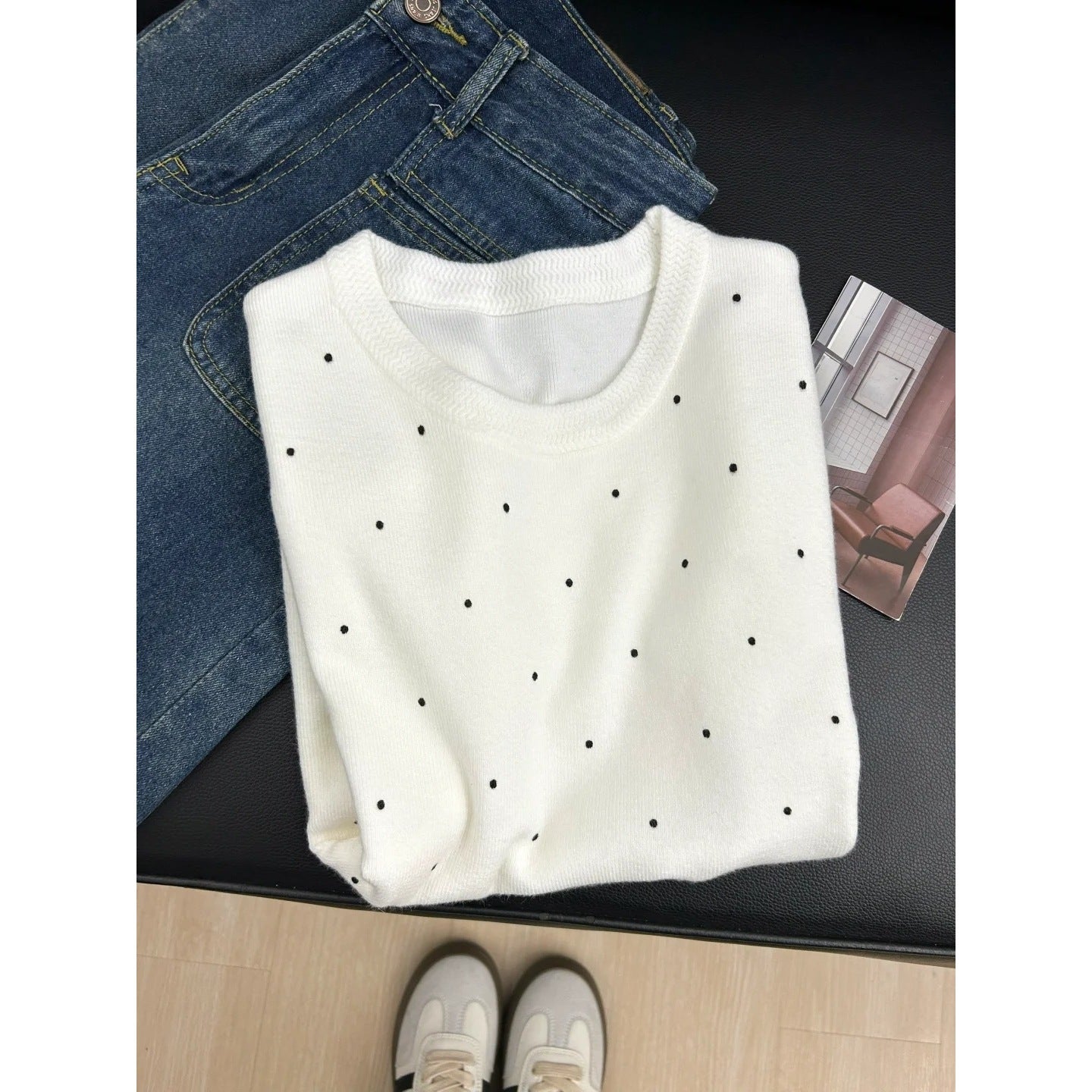 Inner Layer Basic Top Versatile T-Shirt