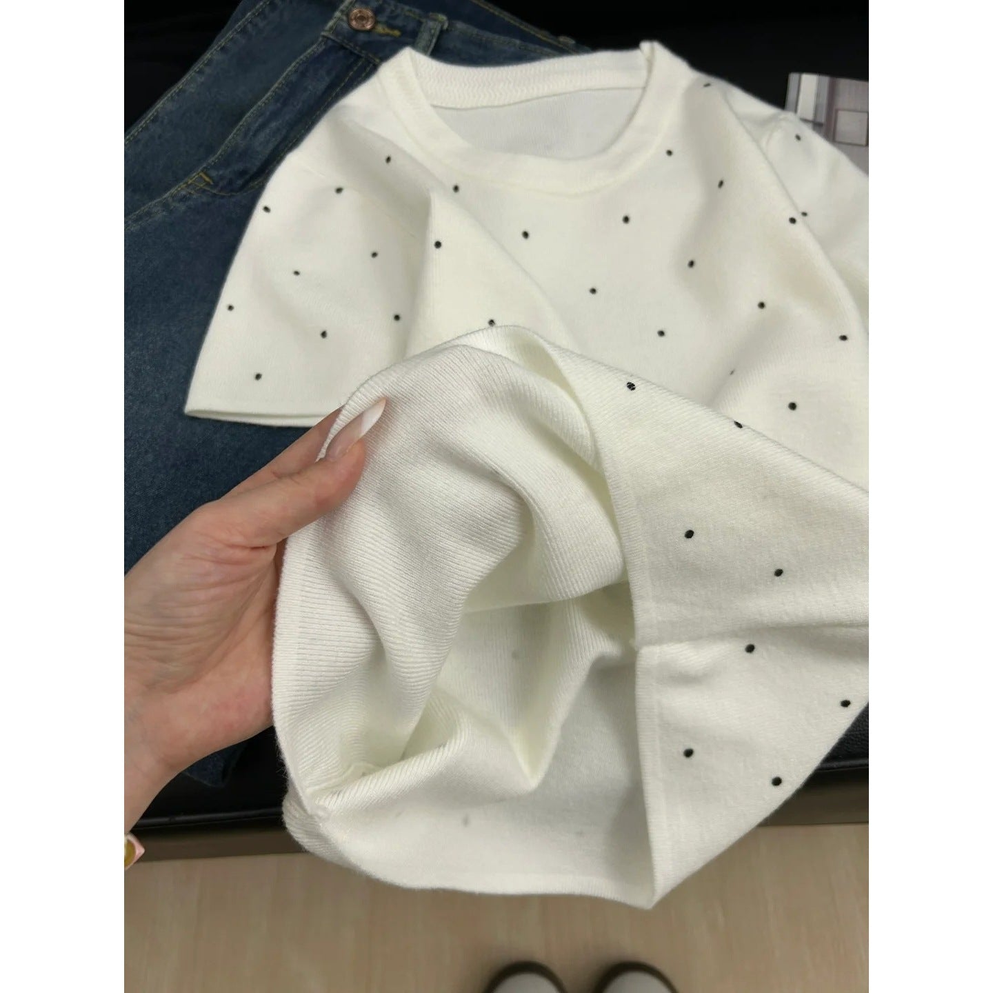 Inner Layer Basic Top Versatile T-Shirt