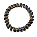 Retro high-end oil-dropping leaf necklace European style light luxury and atmospheric necklace