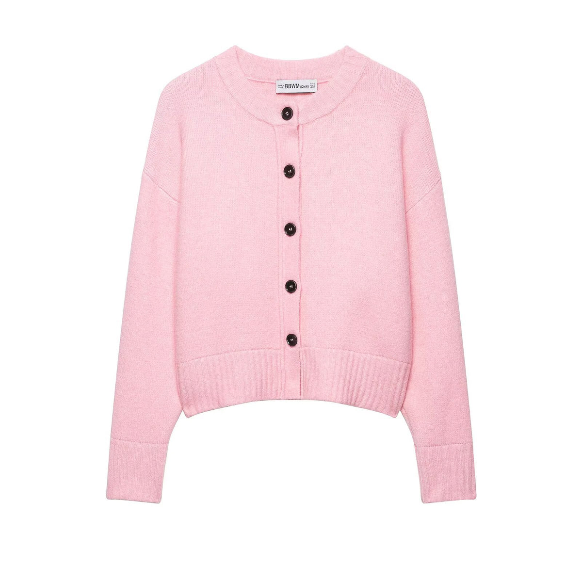 Gentle and minimalist soft knitted jacket