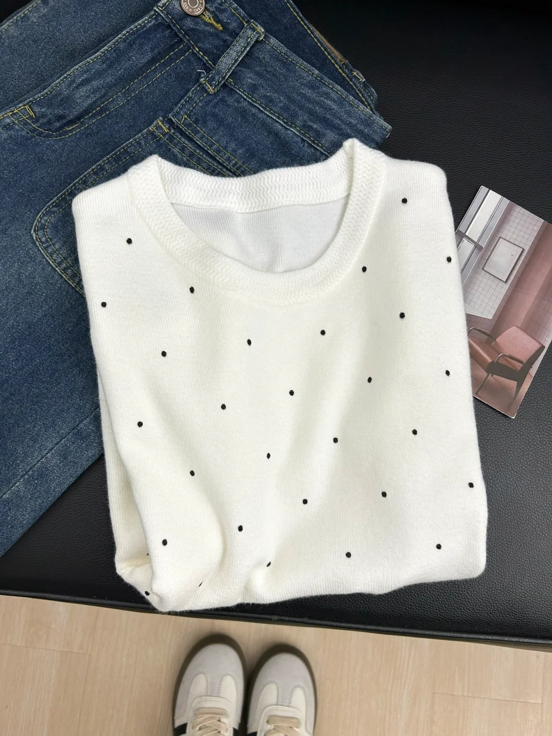 Inner Layer Basic Top Versatile T-Shirt
