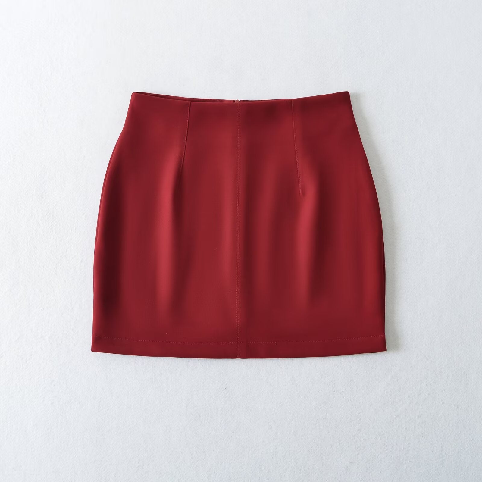 High waisted short skirt