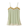 Hot girl lace patchwork camisole top