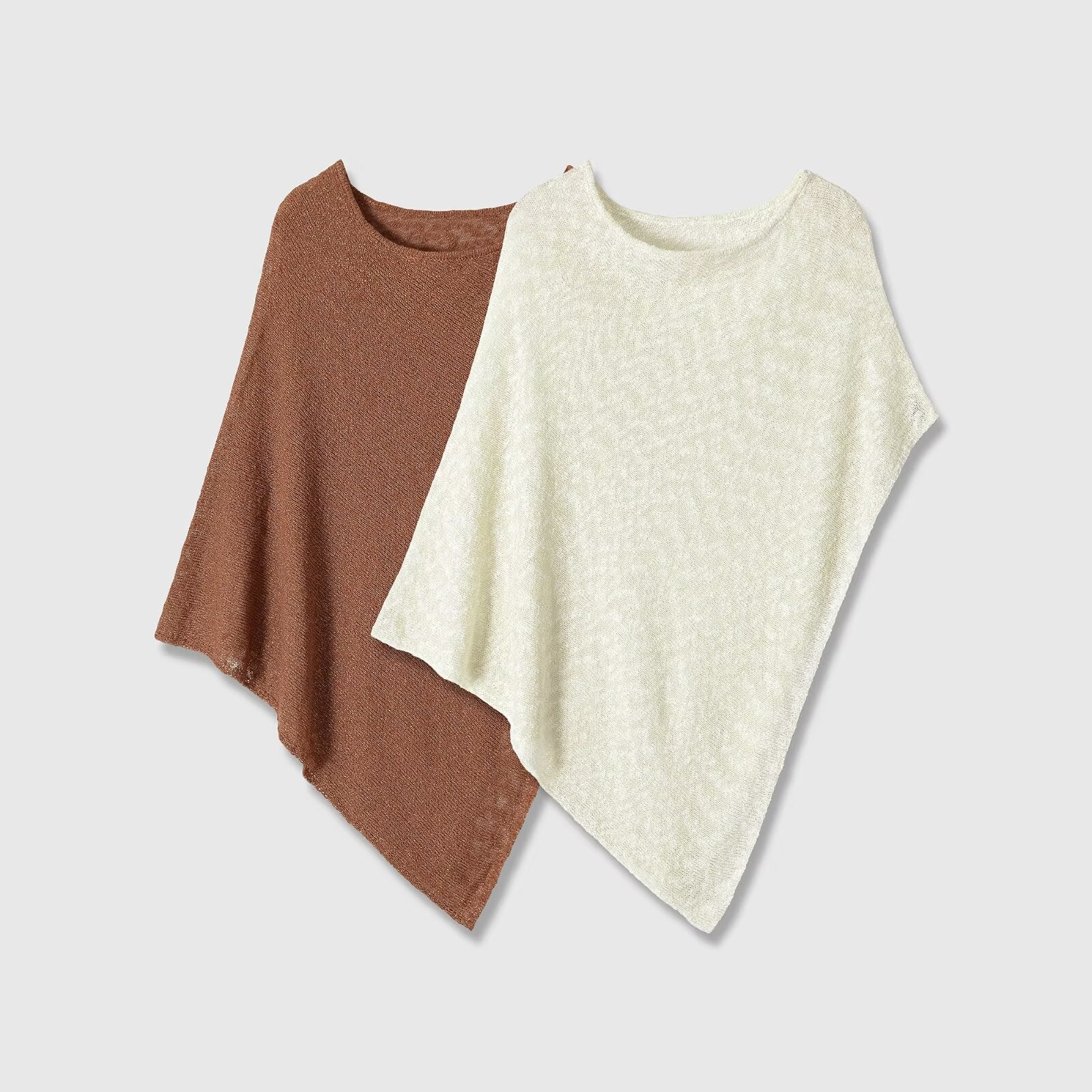 Asymmetric batched sleeve metal wire cloak top