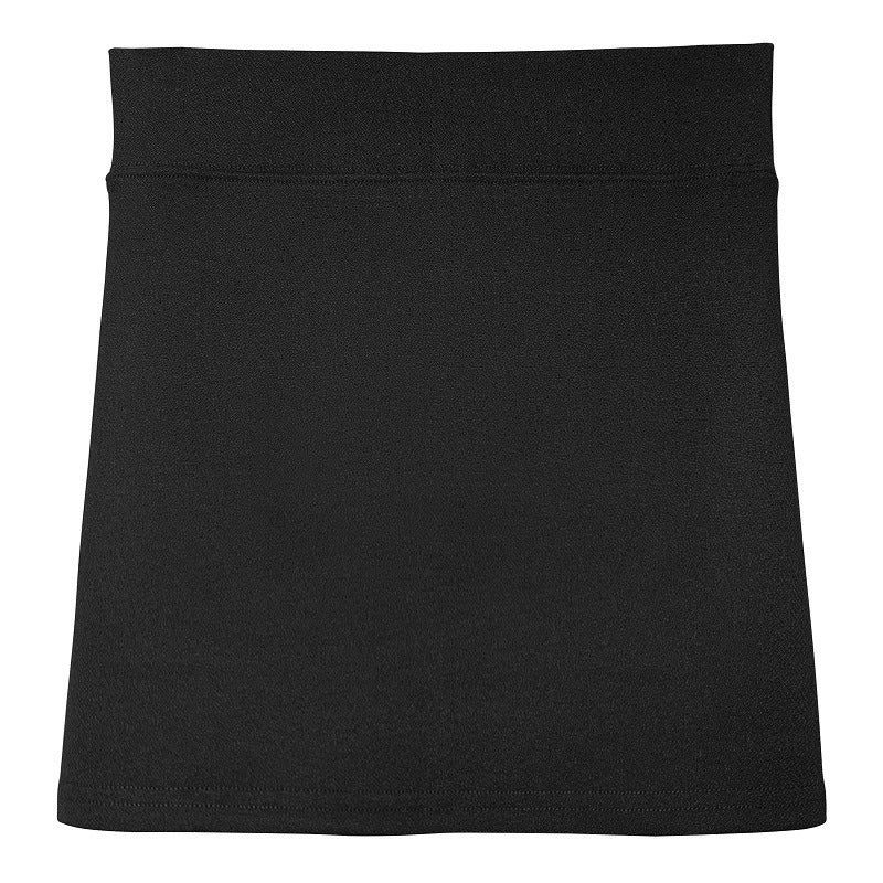 high-waisted skirt