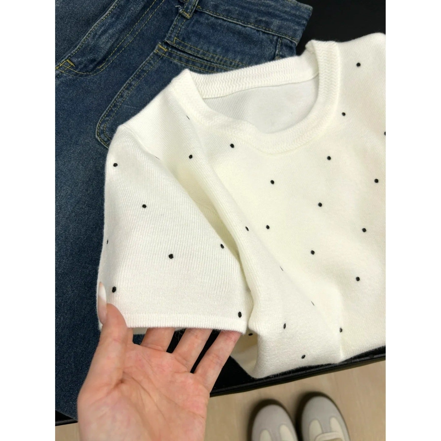 Inner Layer Basic Top Versatile T-Shirt