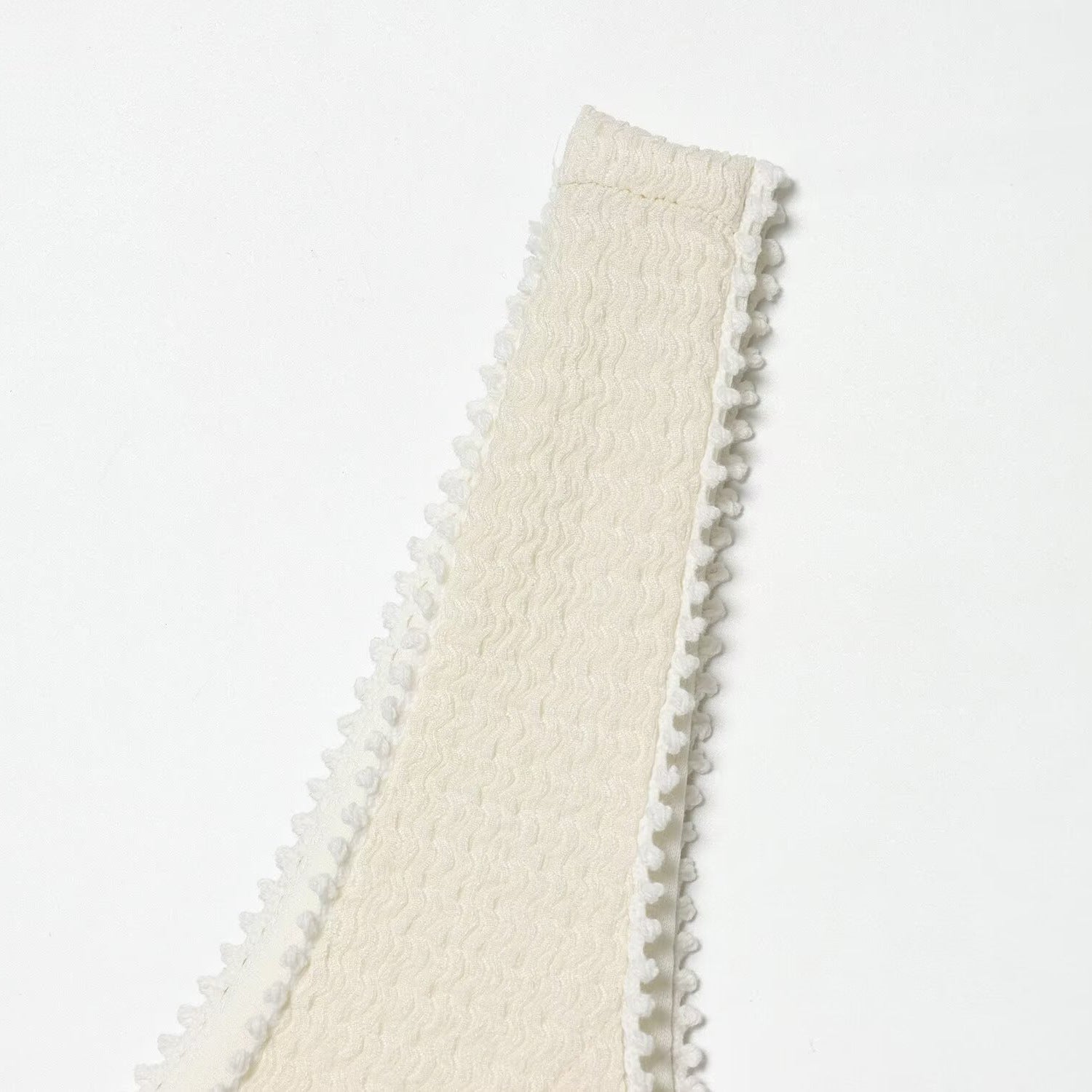 Embroidered texture tight corset style sleeveless top