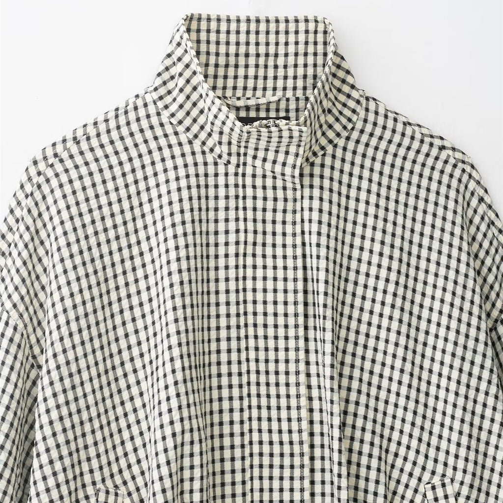 Street grid pilot jacket for summer