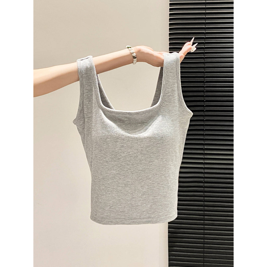 Solid Color Padded Strapless Crop Top Casual Wear for Women