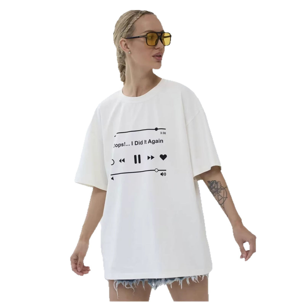 Round neck short sleeved top for women