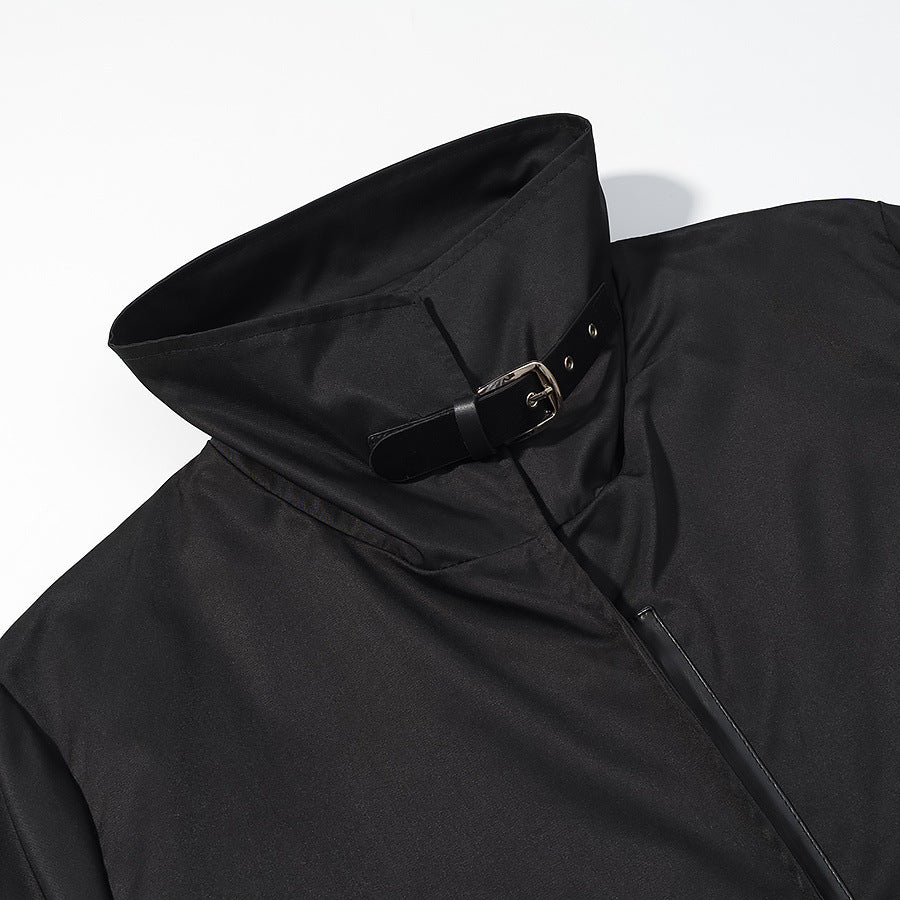 Casual versatile classic long windbreaker