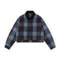 Retro woolen short coat for women