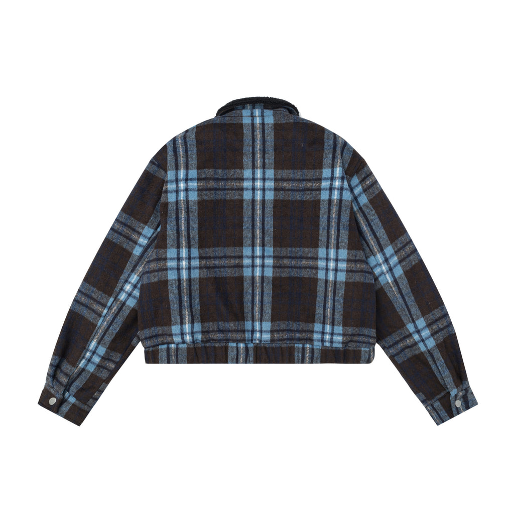 Retro woolen short coat for women