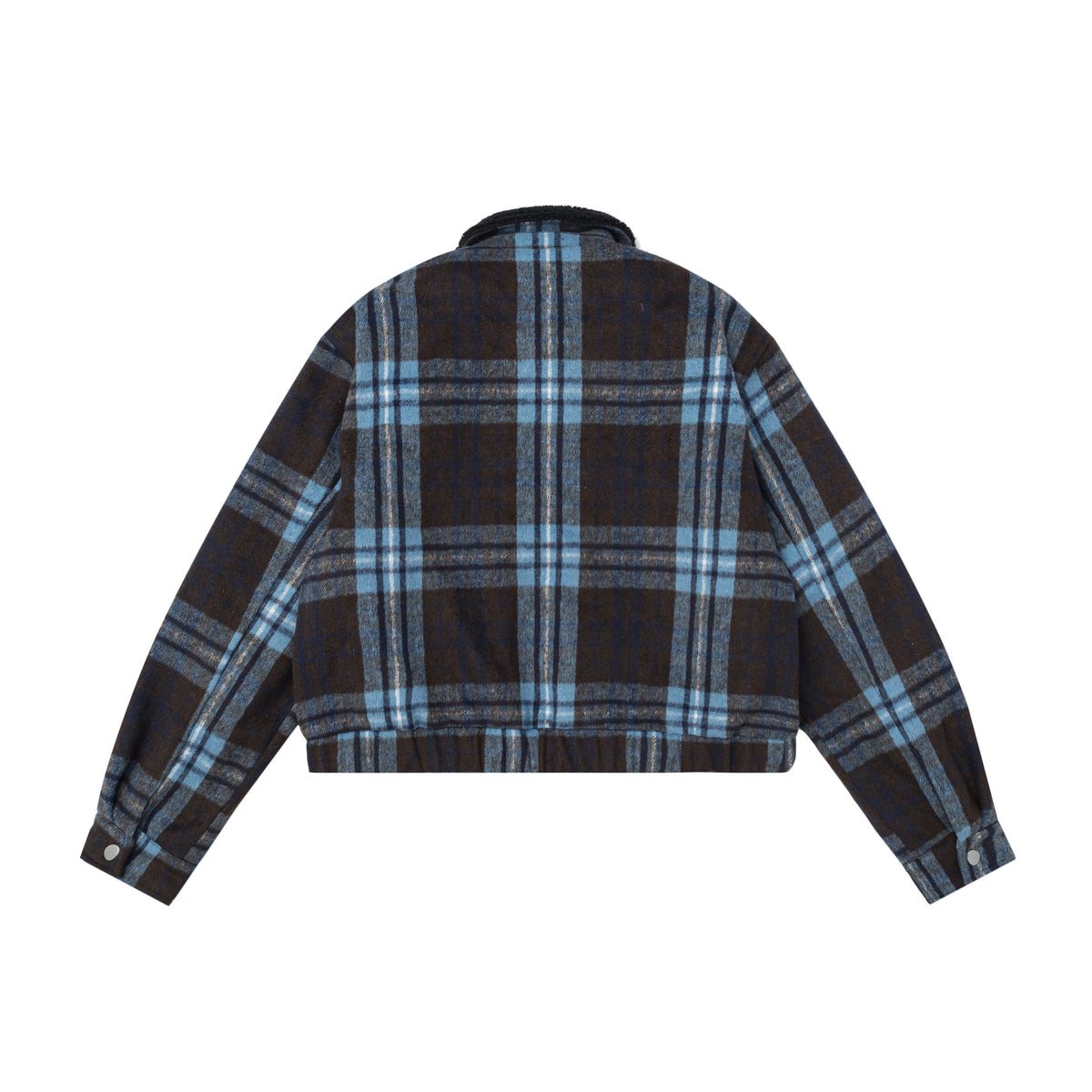 Retro woolen short coat for women