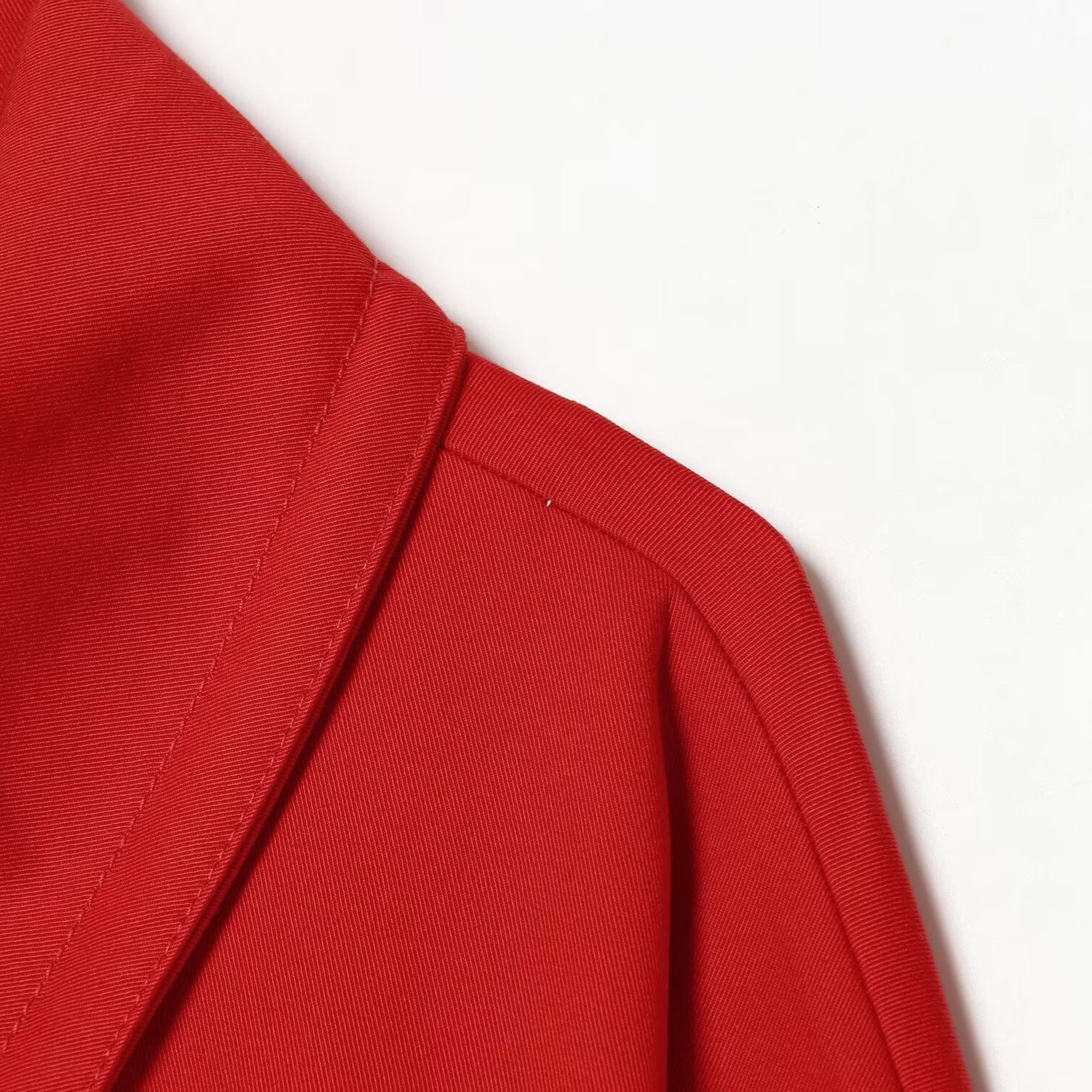 Long sleeved high neck with waistband jacket