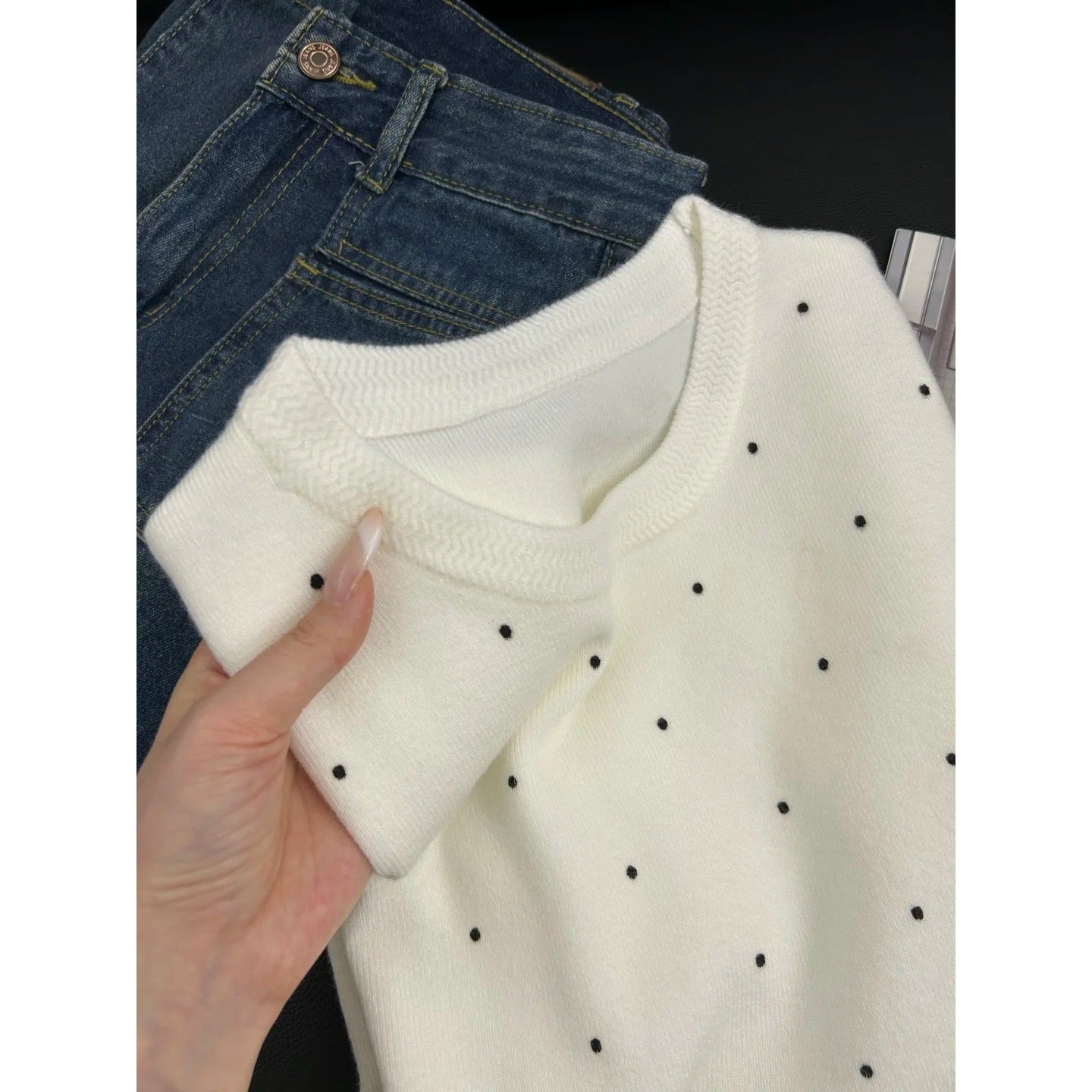 Inner Layer Basic Top Versatile T-Shirt