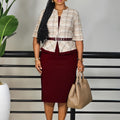 Hip hugging slim fit dress