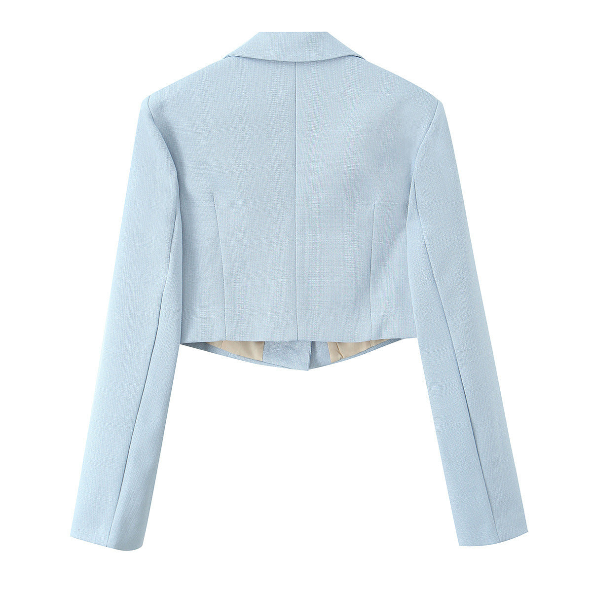 Commuting style spicy girl short long sleeved suit jacket