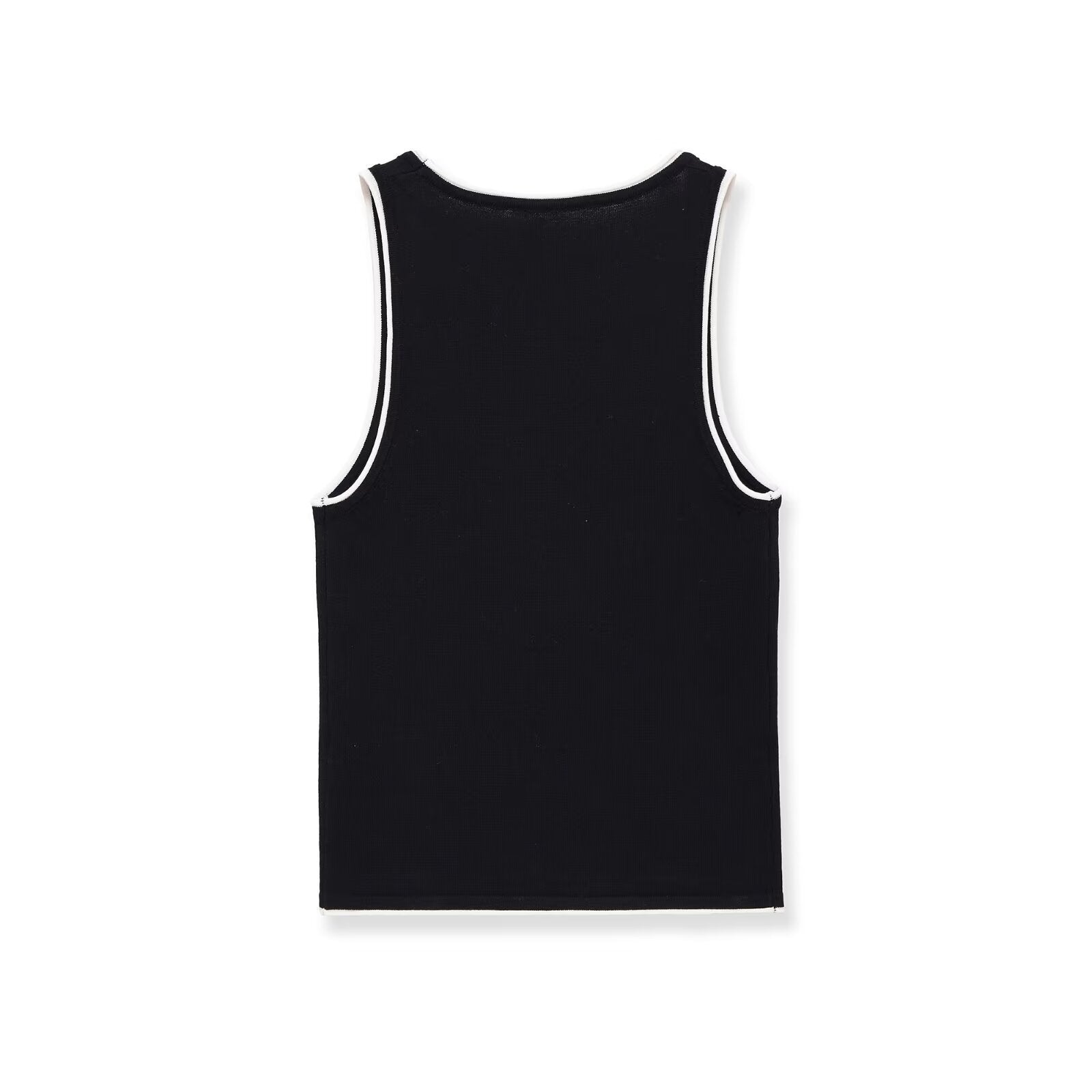 Spicy girl trimmed knit vest top