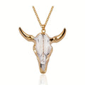 Men's Fashion Bull Head Pendant Necklace
