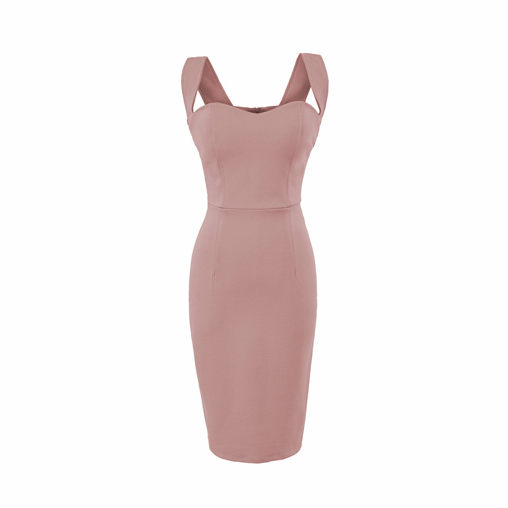 Slim fit hip hugging dress