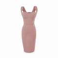 Slim fit hip hugging dress
