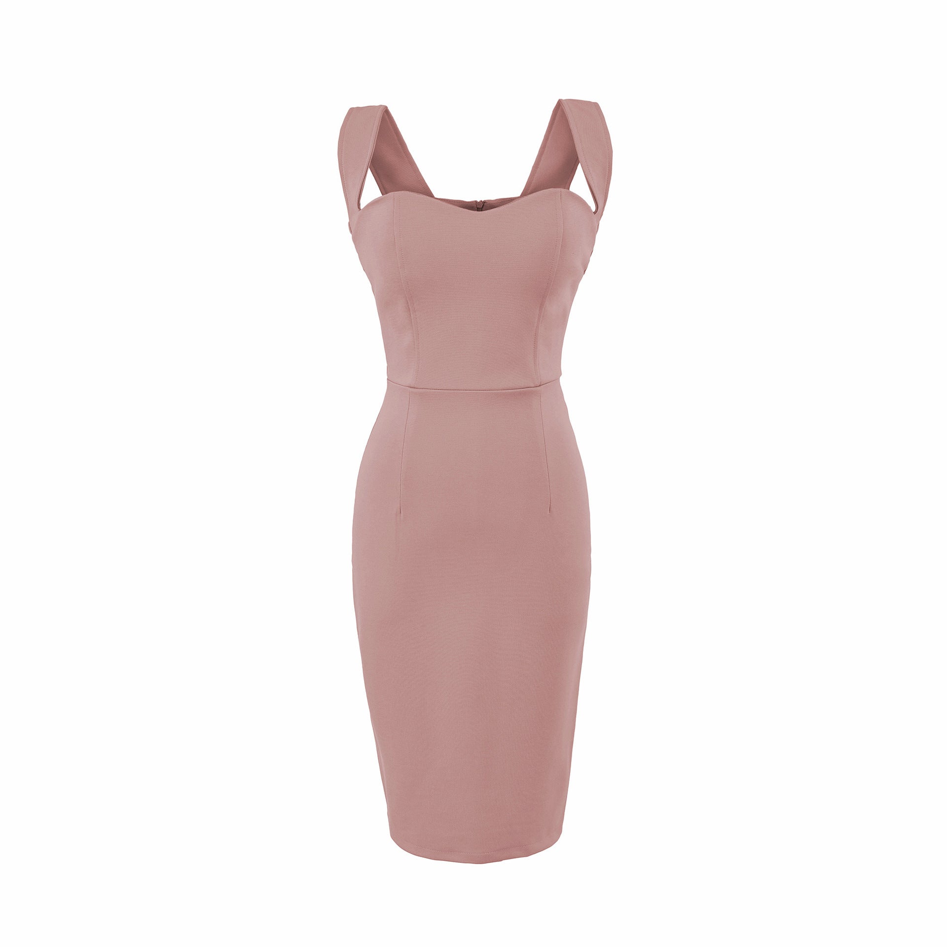Slim fit hip hugging dress