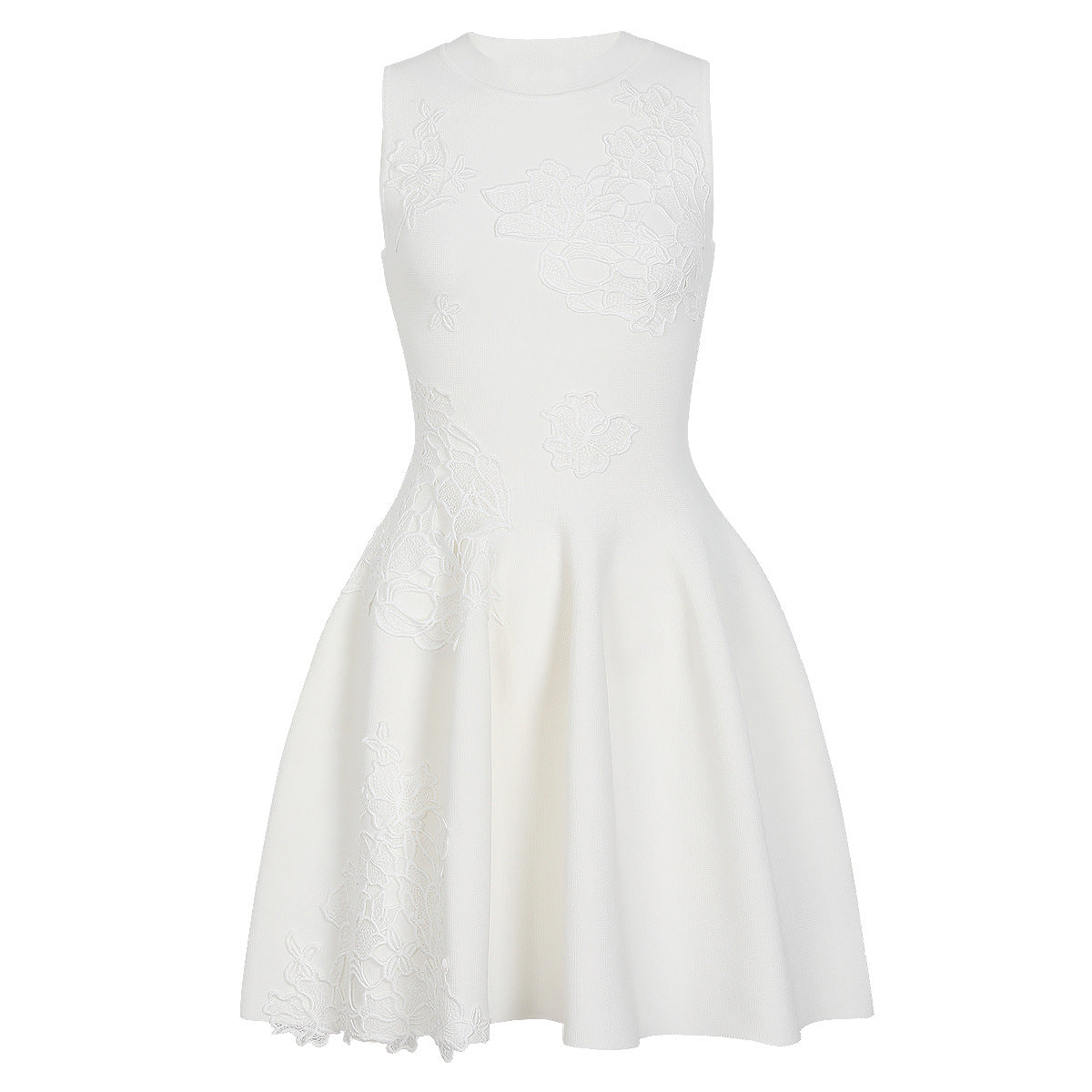 Sleeveless vest dress