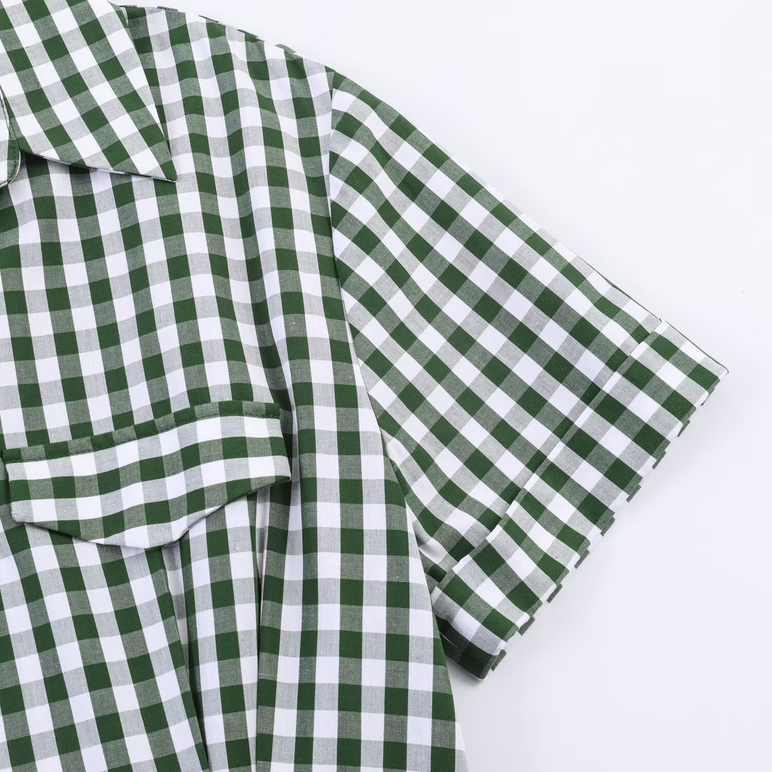 Retro commuting style shirt style dress