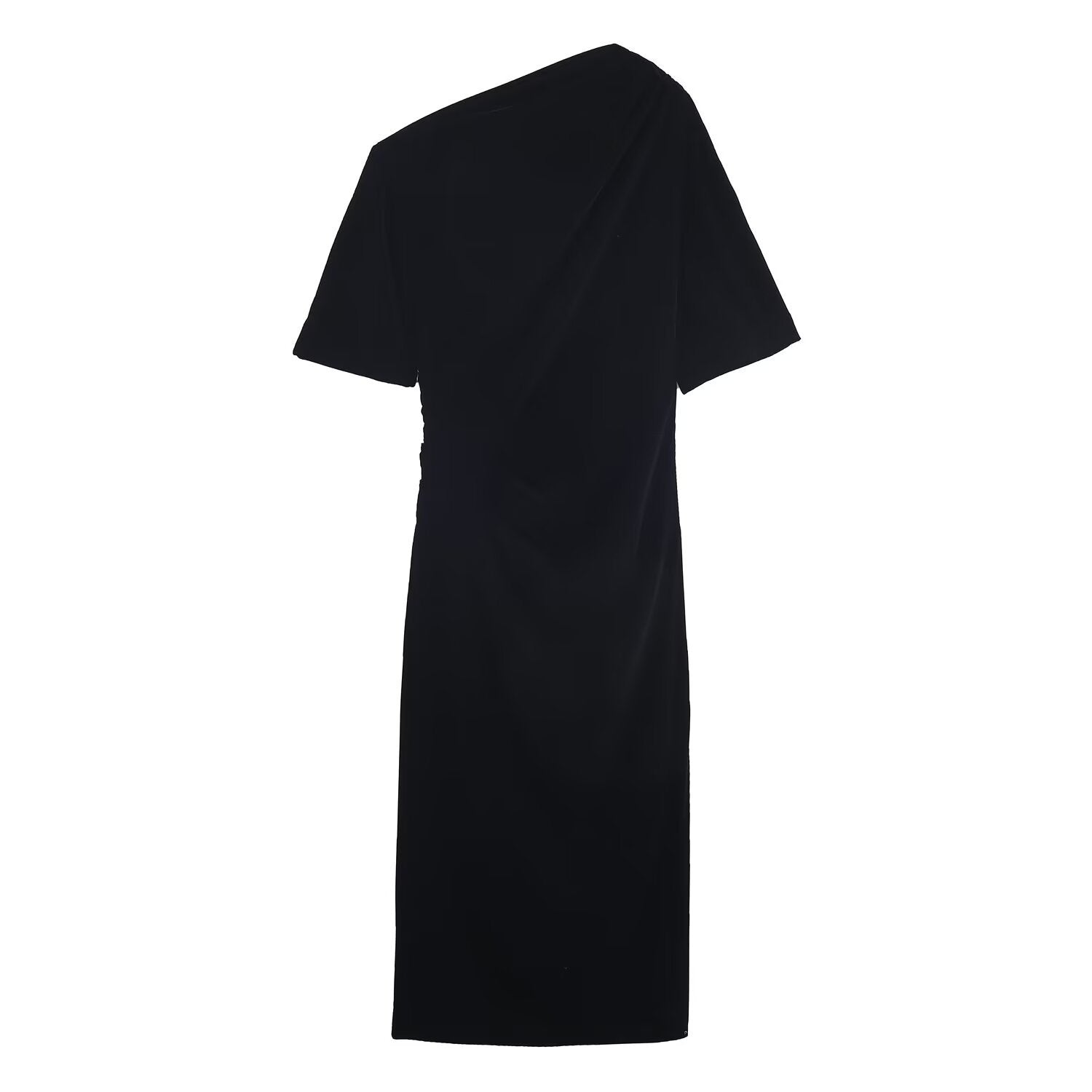 Solid color series velvet dress for women's wear