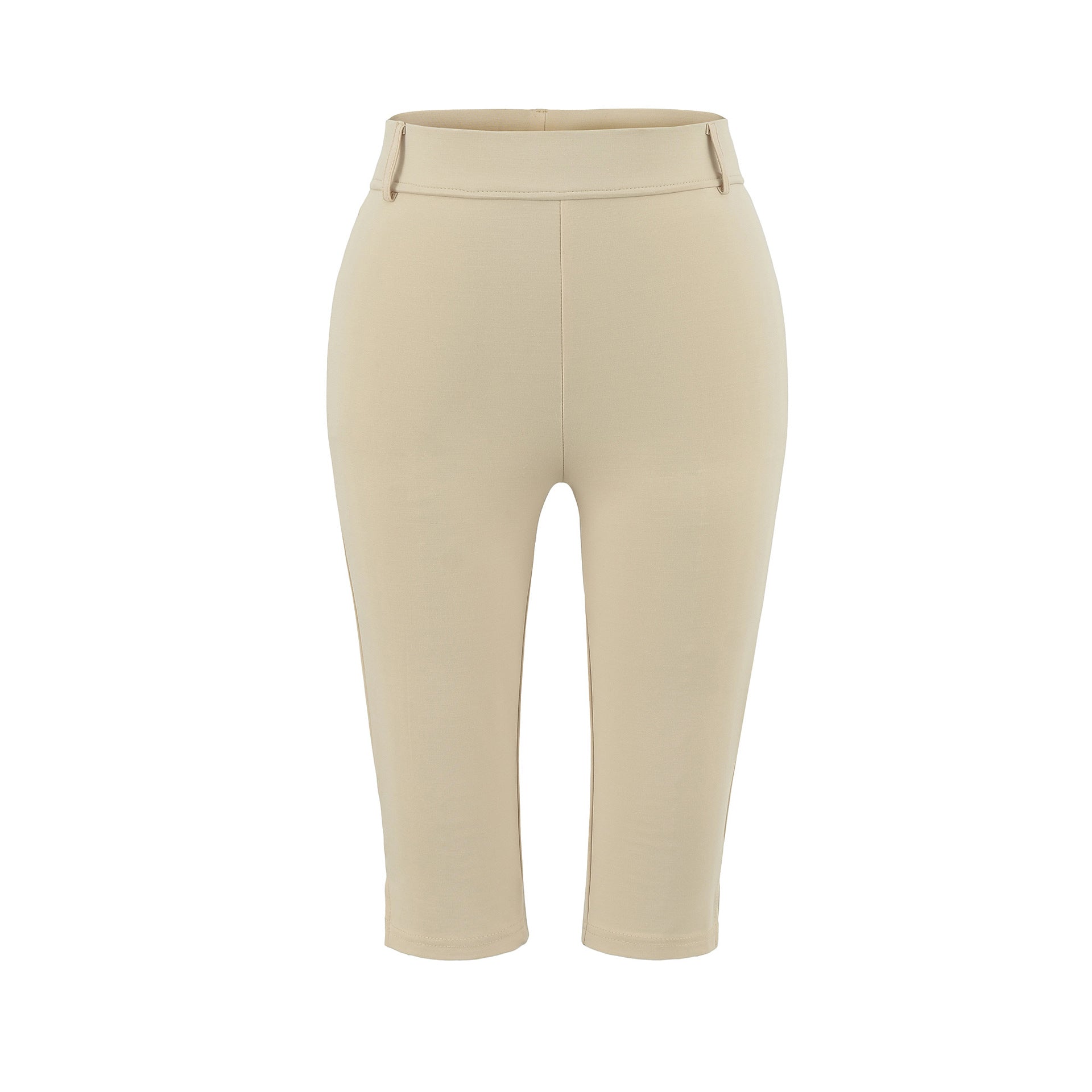 Elastic tight captcha pants for women