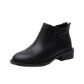 Martin boots women's flat bottomed plus size women's shoes